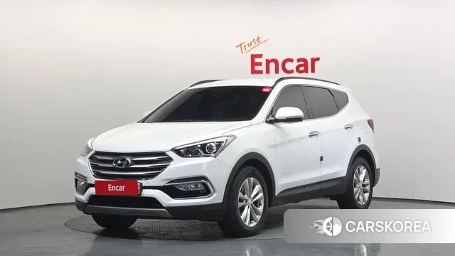 Hyundai Santa Fe The Prime 2018 Белый из Кореи