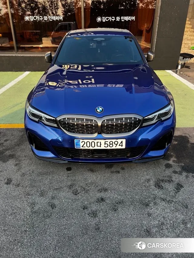 BMW 3 Series (G20) 2021 Синий из Кореи