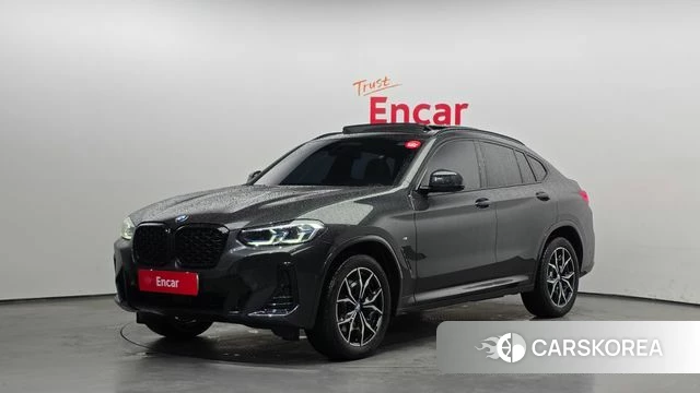 BMW X4 (G02) 2022 Серый из Кореи