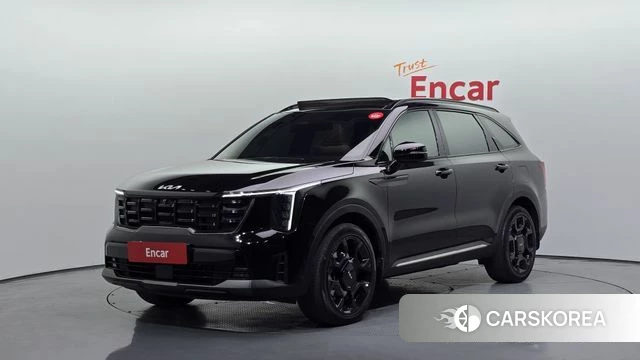 Kia The New Sorento 4th Generation 2024 Черный из Кореи