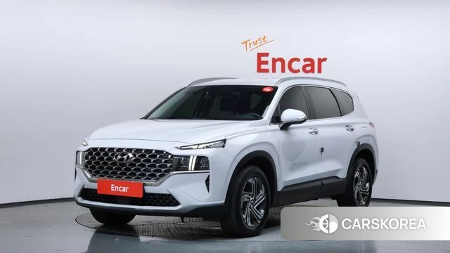 Hyundai The New Santa Fe 2022 Белый из Кореи