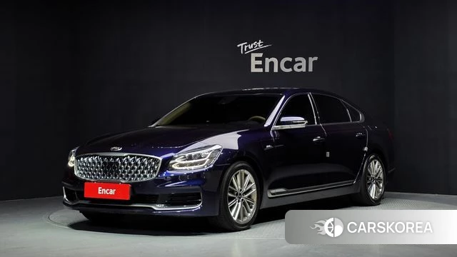 Kia More K9 2021 Синий из Кореи