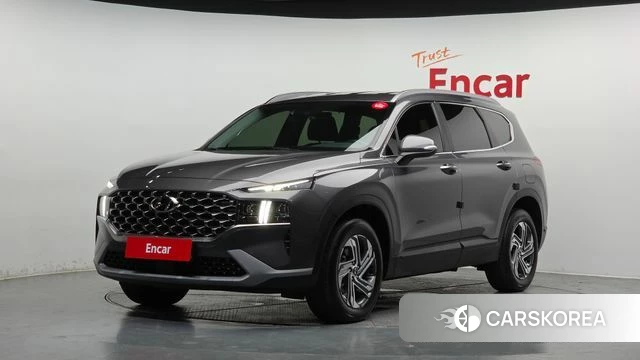 Hyundai The New Santa Fe 2022 Серый из Кореи