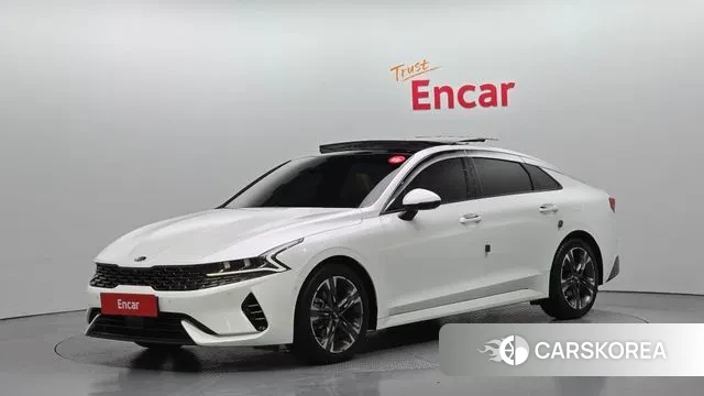 Kia K5 Hybrid 3rd Generation 2021 Белый из Кореи