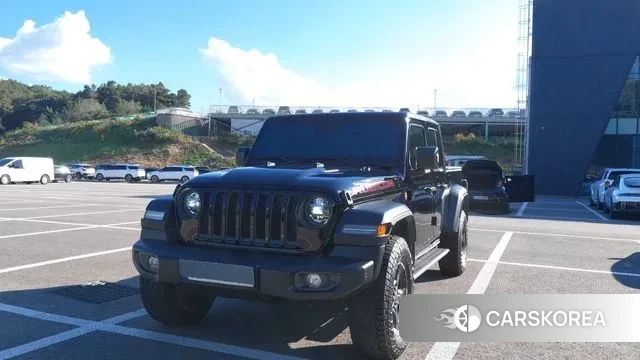 Jeep Gladiator (JT) 2022 Черный из Кореи