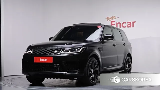 Land Rover Range Rover Sport 2nd Generation 2019 Черный из Кореи