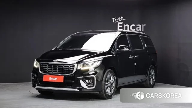 Kia The New Carnival 2019 Черный из Кореи