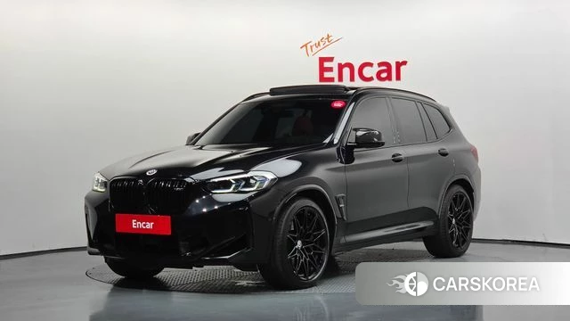 BMW X3M (G01) 2023 Черный из Кореи