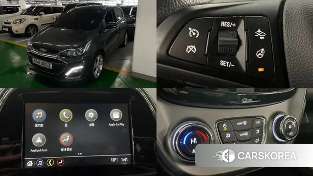 Chevrolet (GM Daewoo) The New Spark 2018 Серый из Кореи