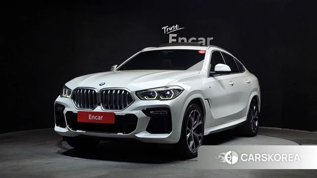 BMW X6 (G06) 2021 Белый из Кореи