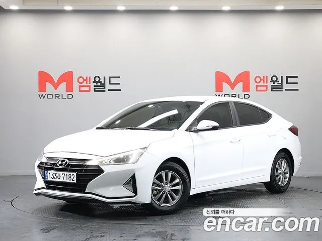 Hyundai The New Avante AD 2018 Белый из Кореи