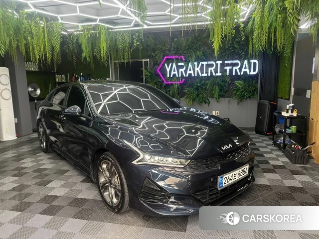 Kia K5 3rd generation 2021 Синий из Кореи