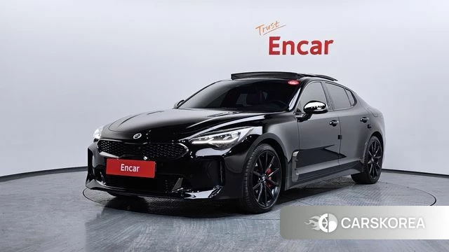Kia Stinger 2020 Черный из Кореи
