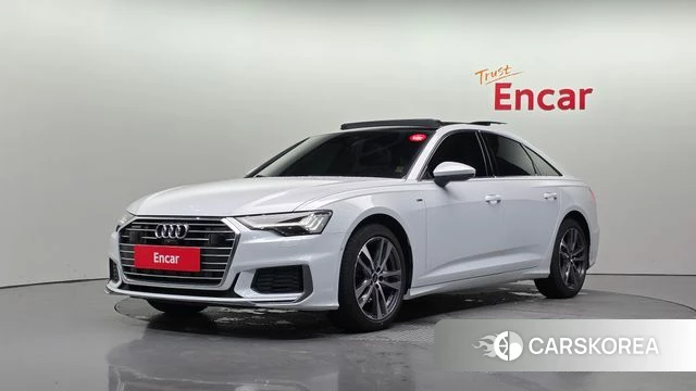 Audi A6 (C8) 2023 Белый из Кореи
