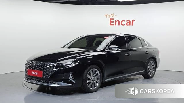 Hyundai The New Grandeur IG Hybrid 2021 Черный из Кореи