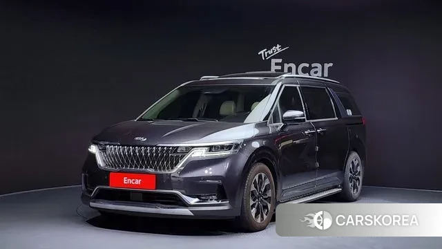 Kia Carnival 4th generation 2020 Серый из Кореи