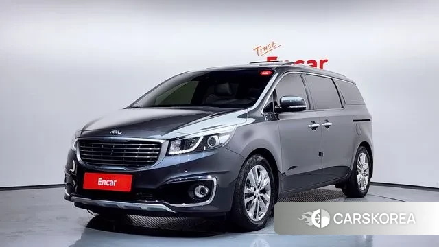 Kia All New Carnival 2018 Серый из Кореи
