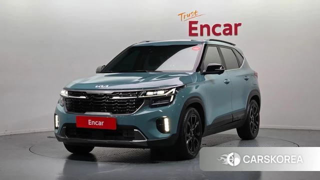 Kia The New Seltos 2022 Синий нефрит из Кореи