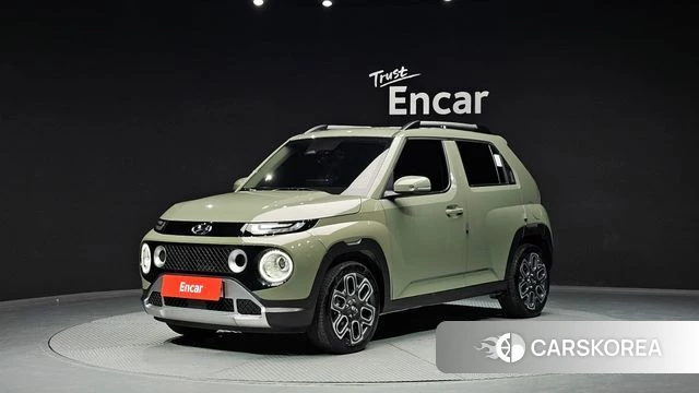 Hyundai Casper 2024 Темно-зеленый из Кореи