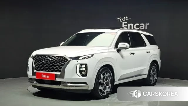 Hyundai Palisade 2021 Белый из Кореи