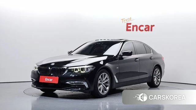 BMW 5 Series (G30) 2018 Черный из Кореи