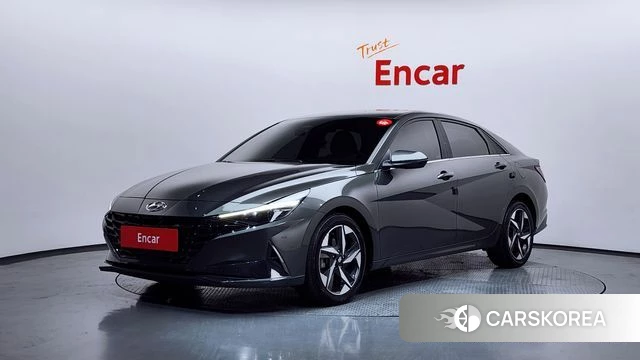 Hyundai Avante (CN7) 2021 Серый из Кореи