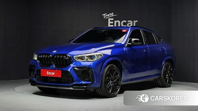 BMW X6M (G06) 2021 Синий из Кореи