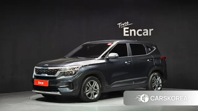 Kia Seltos 2019 Серый из Кореи