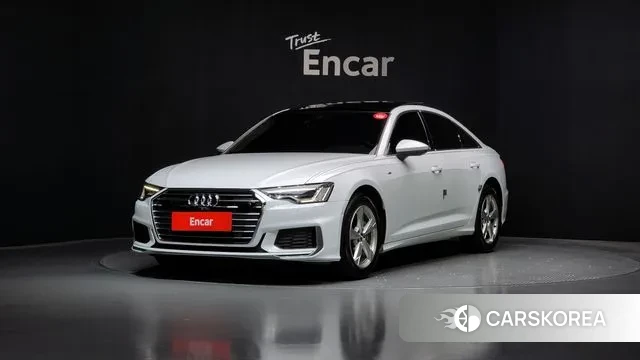 Audi A6 (C8) 2020 Белый из Кореи