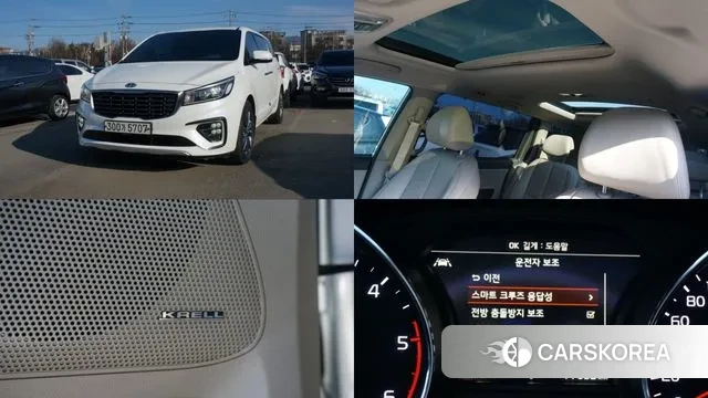 Kia The New Carnival 2018 Белый из Кореи