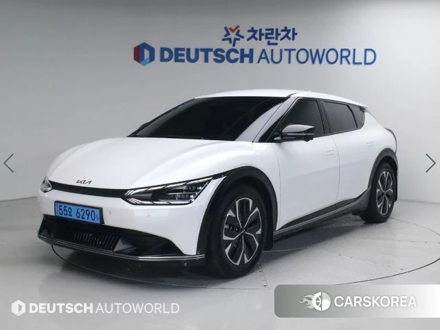 Kia EV6 2022 Белый из Кореи