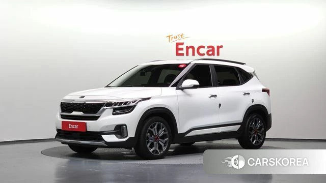 Kia Seltos 2021 Белый из Кореи