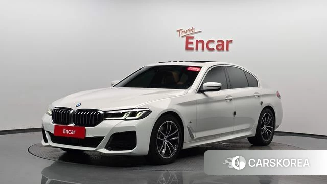 BMW 5 Series (G30) 2022 Белый из Кореи