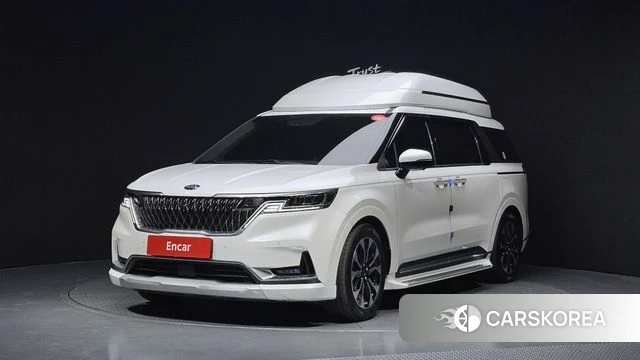 Kia Carnival 4th generation 2021 Белый из Кореи