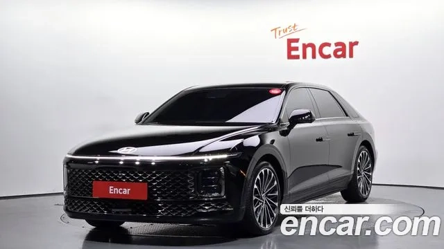 Hyundai Grandeur Hybrid (GN7) 2023 Черный из Кореи