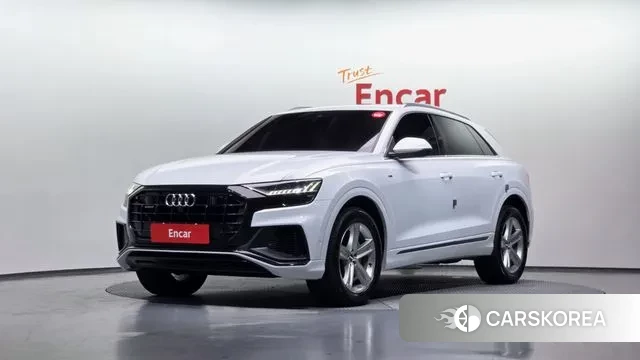 Audi Q8 (4M) 2021 Белый из Кореи