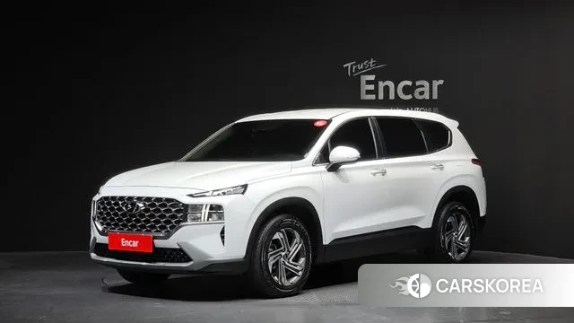 Hyundai The New Santa Fe 2021 Белый из Кореи
