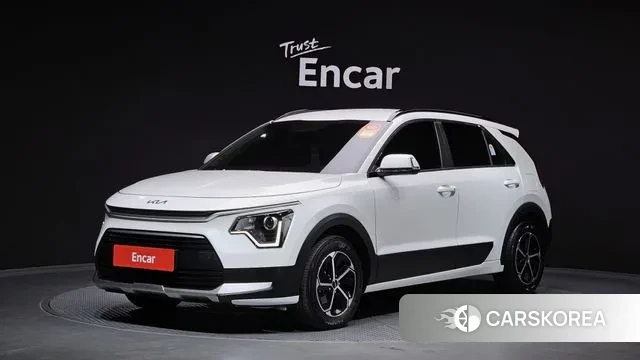 Kia Di Ol Nu Niro 2024 Белый из Кореи