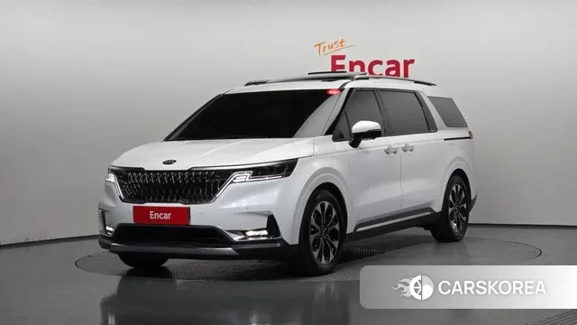 Kia Carnival 4th generation 2020 Белый из Кореи