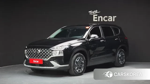 Hyundai The New Santa Fe 2023 Черный из Кореи