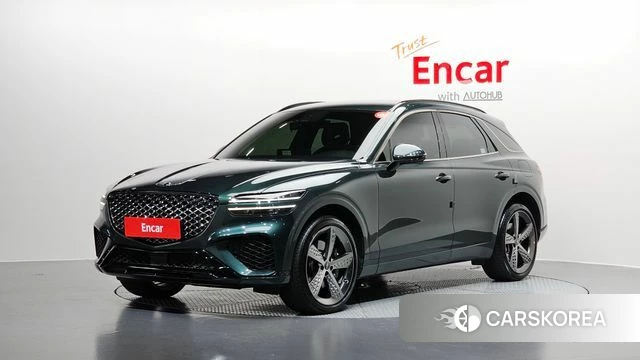 Genesis GV70 2022 Зеленый из Кореи