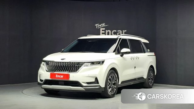 Kia Carnival 4th generation 2021 Белый из Кореи