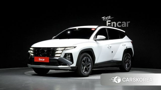 Hyundai The New Tucson Hybrid (NX4) 2024 Белый из Кореи