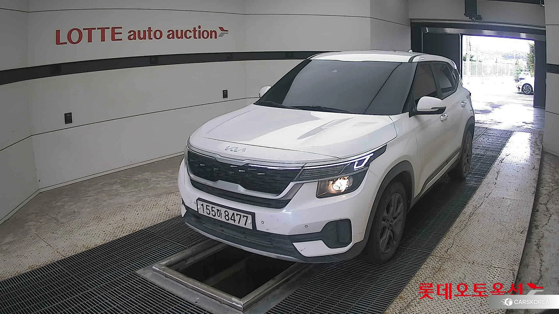 Kia Seltos 2022 Snow White Pearl из Кореи