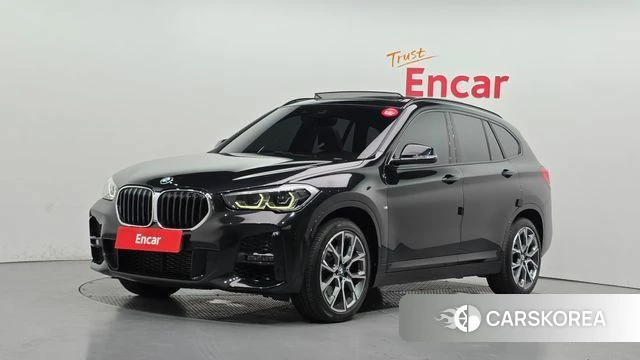 BMW X1 (F48) 2022 Черный из Кореи