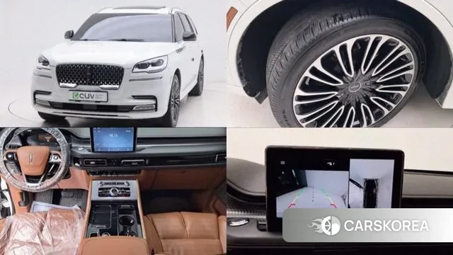 Lincoln Aviator 2nd generation 2023 Белый из Кореи