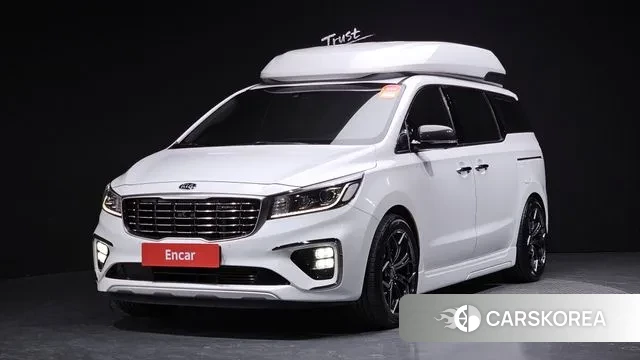 Kia The New Carnival 2018 Белый из Кореи