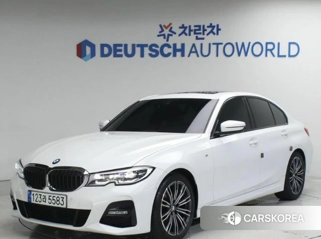 BMW 3 Series (G20) 2022 Белый из Кореи