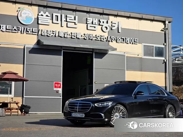 Mercedes-Benz S-Class W223 2022 Черный из Кореи