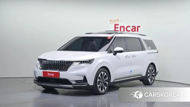 Kia Carnival 4th generation 2023 Белый из Кореи